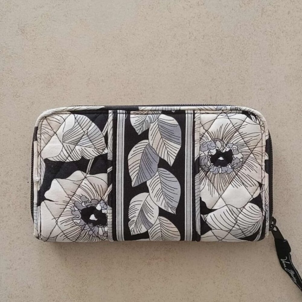Vera Bradley Quilted Floral Print Wallet